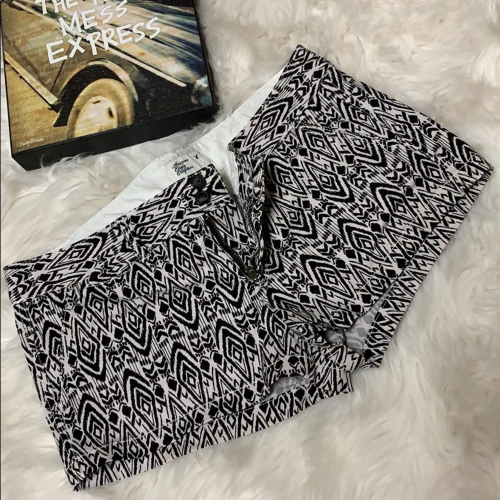 American Eagle Aztec Print Shorts